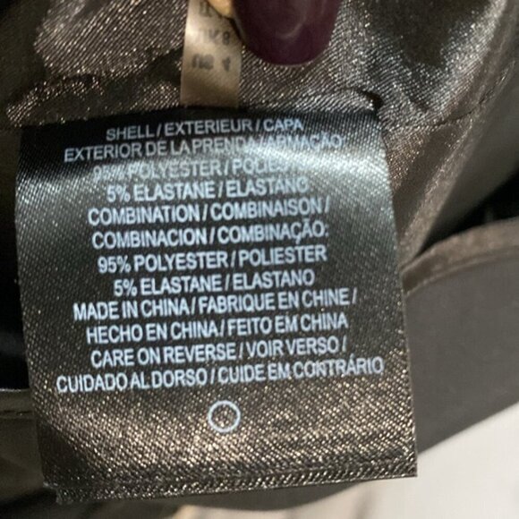 Tahari Gold METALLIC ABSTRACT SLEEVELESS SHEATH DRESS - Picture 15 of 16